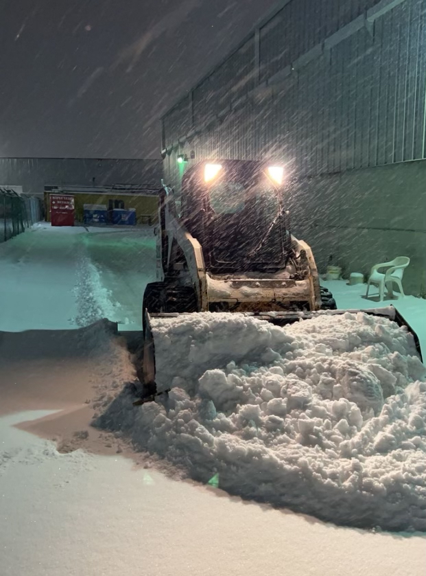 Fence and site boundary work